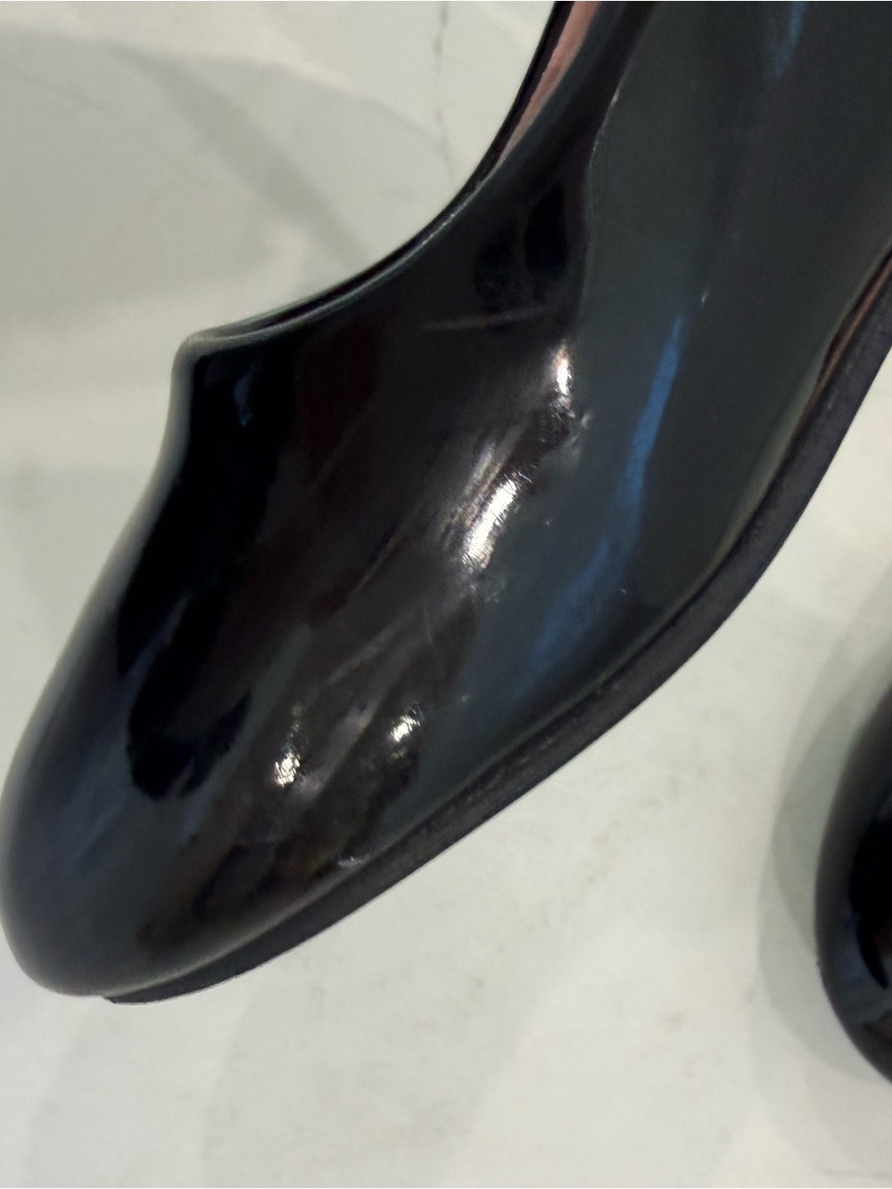 Girls Classic Mary Jane Patent Flats - Black 10T - Picture 2 of 6